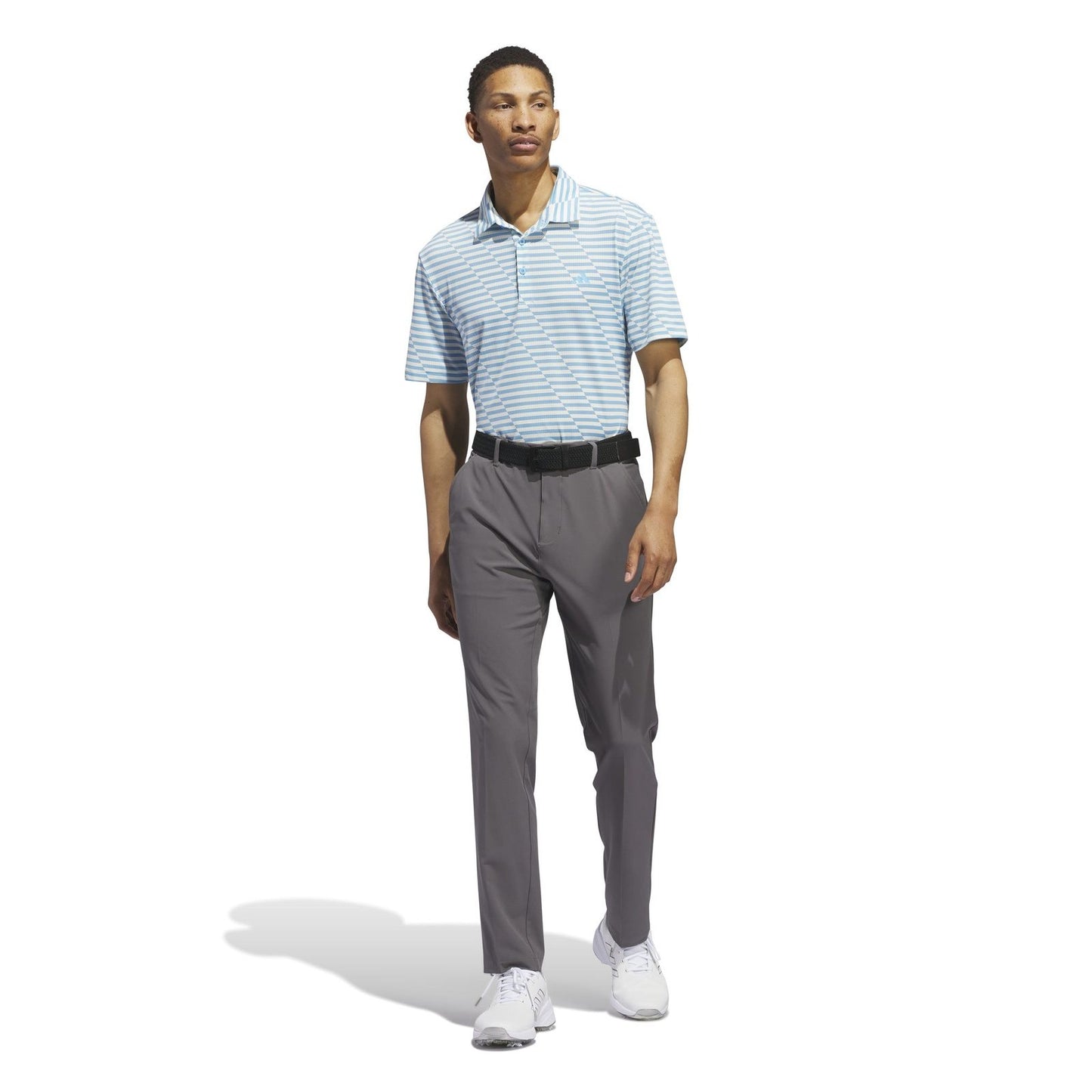 adidas Ultimate365 Mesh Print Golf Polo Shirt IU4394