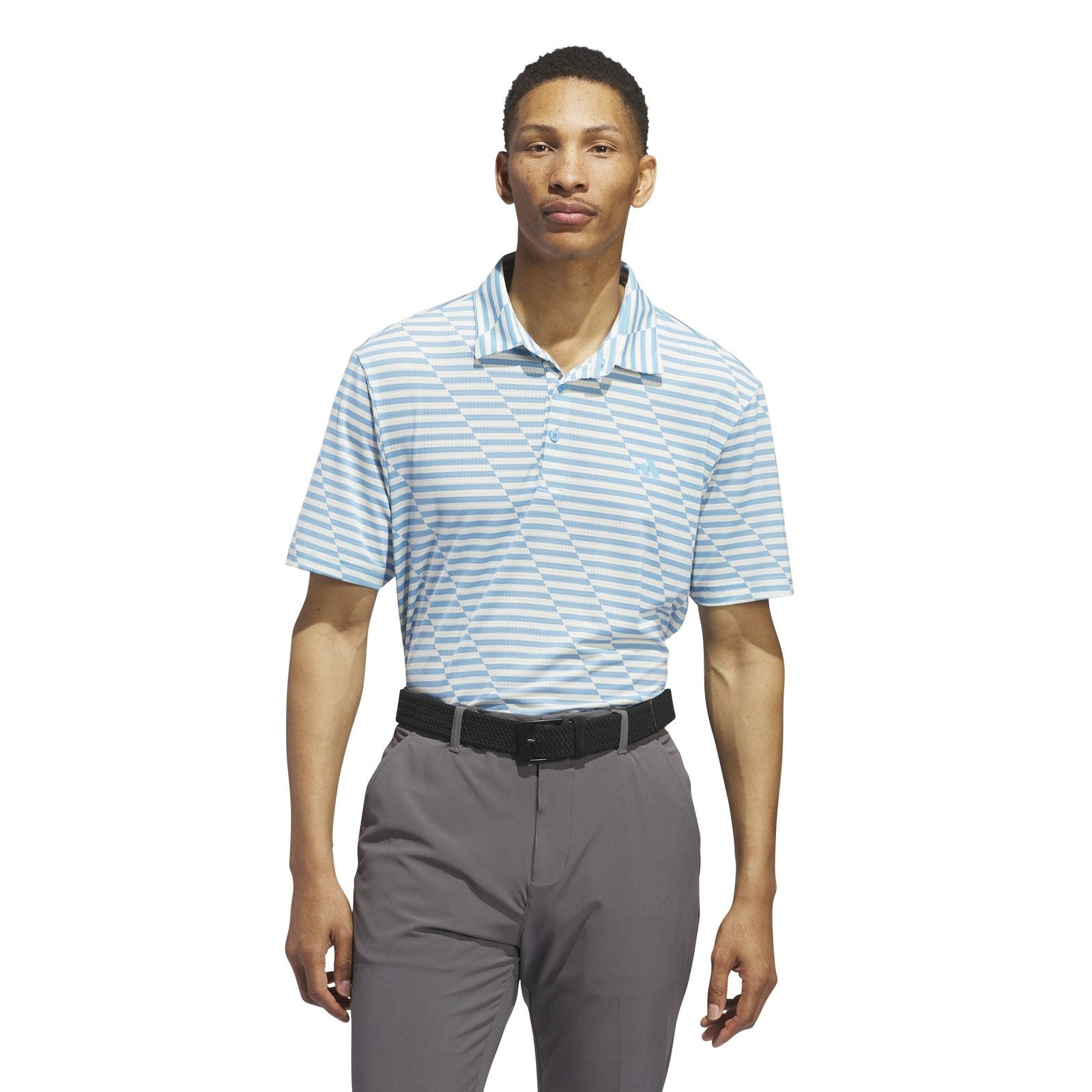 adidas Ultimate365 Mesh Print Golf Polo Shirt IU4394