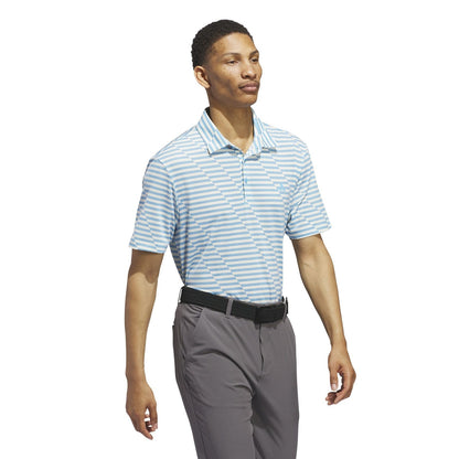 adidas Ultimate365 Mesh Print Golf Polo Shirt IU4394