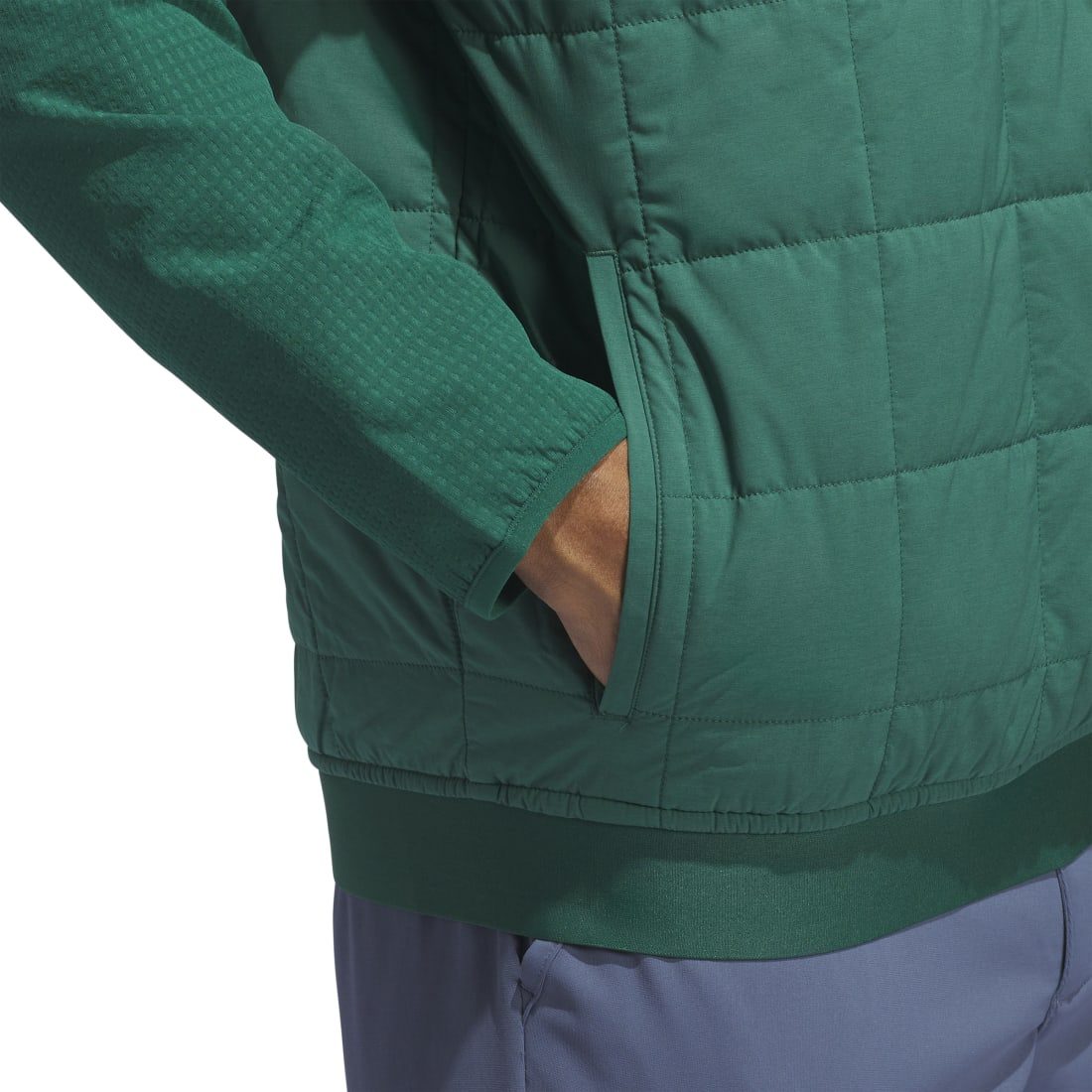 adidas Ultimate365 Quilted DWR 1/2 Zip Golf Mid Layer IW1392