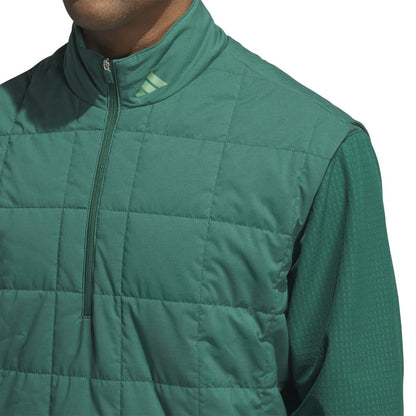 adidas Ultimate365 Quilted DWR 1/2 Zip Golf Mid Layer IW1392