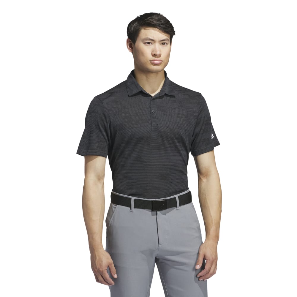 adidas Ultimate365 Textured Stripe Golf Polo Shirt IW1411