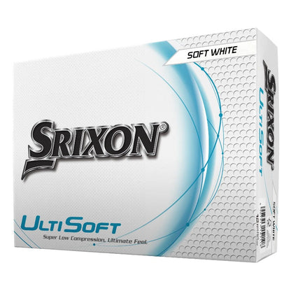 Srixon 2025 UltiSoft Golf Balls | White