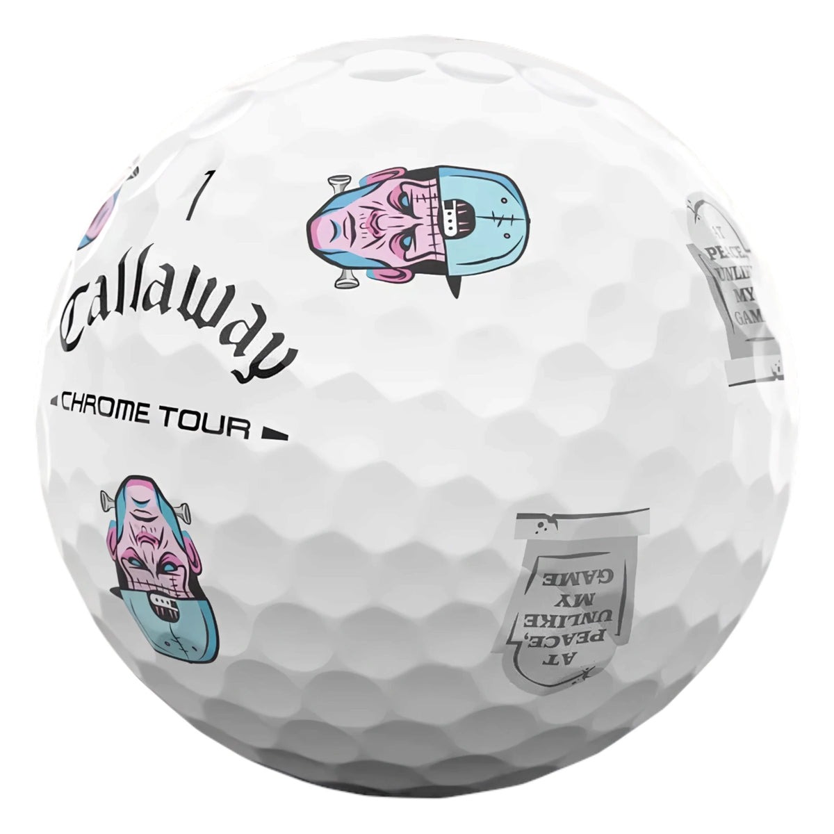 Callaway Chrome Tour TruVis Halloween Golf Balls