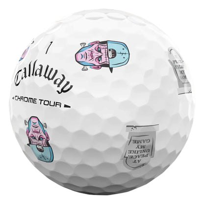 Callaway Chrome Tour TruVis Halloween Golf Balls