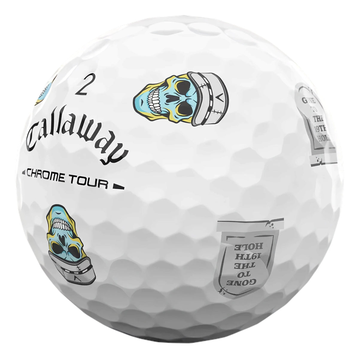 Callaway Chrome Tour TruVis Halloween Golf Balls