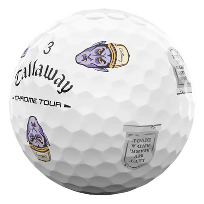 Callaway Chrome Tour TruVis Halloween Golf Balls