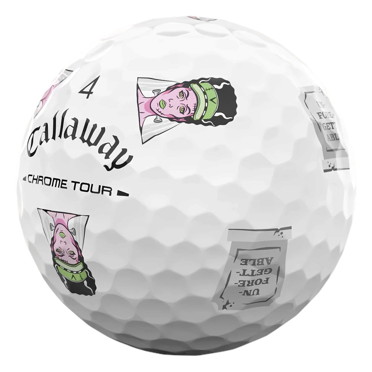 Callaway Chrome Tour TruVis Halloween Golf Balls