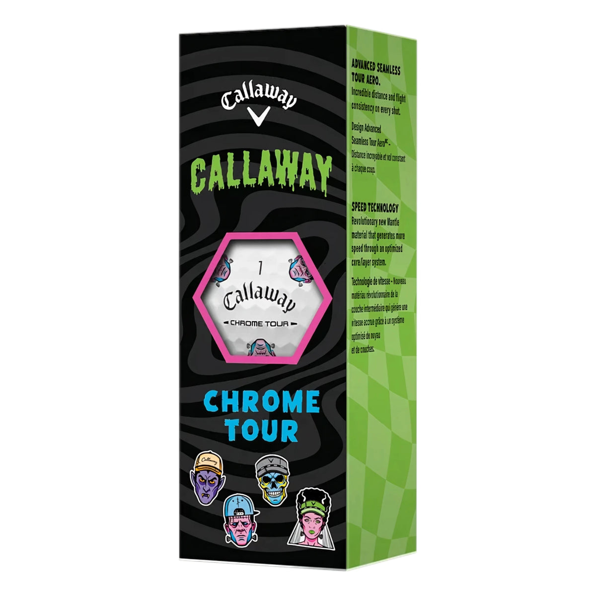 Callaway Chrome Tour TruVis Halloween Golf Balls