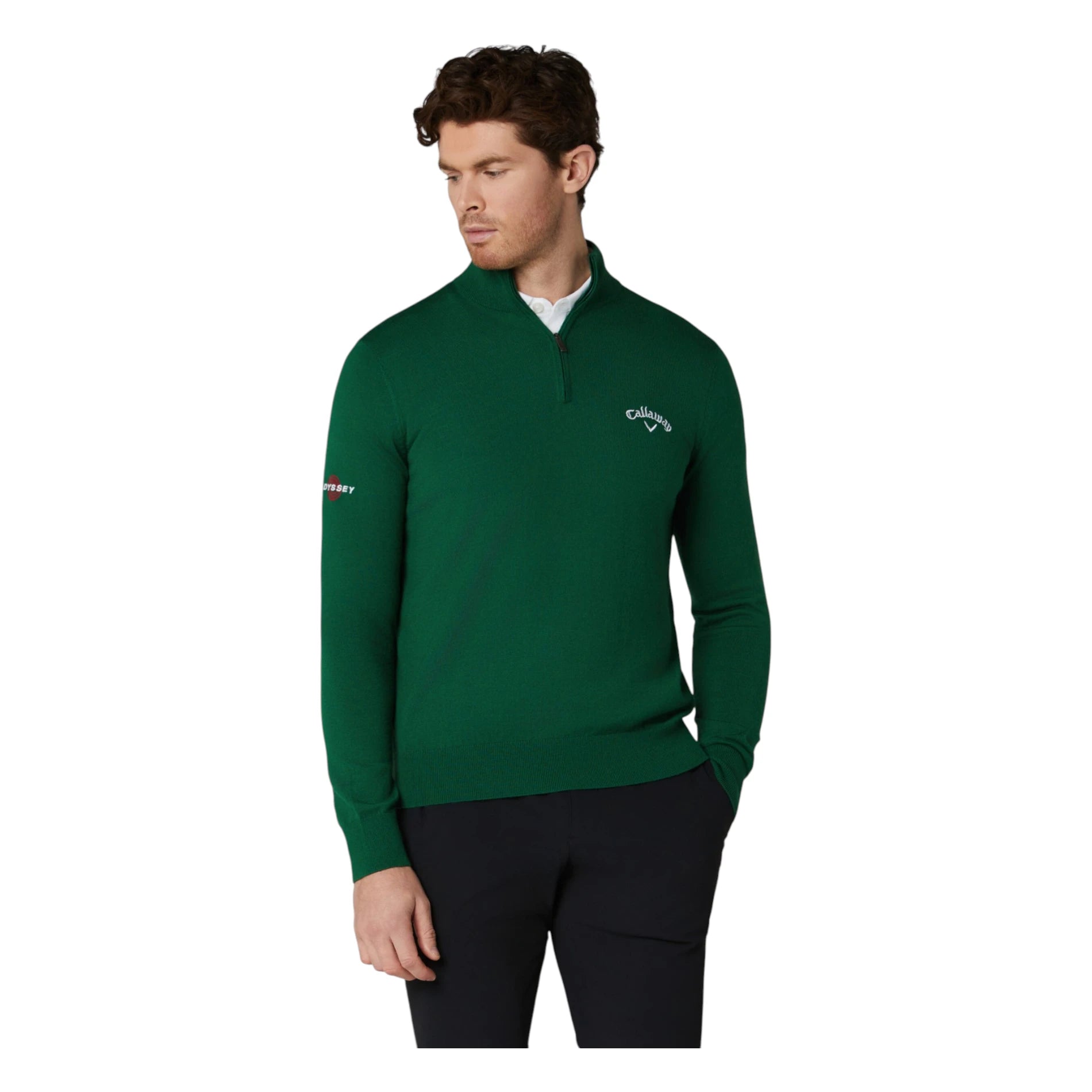 Callaway Blended Merino 1/4 Zip Golf Sweater CGGF80M1