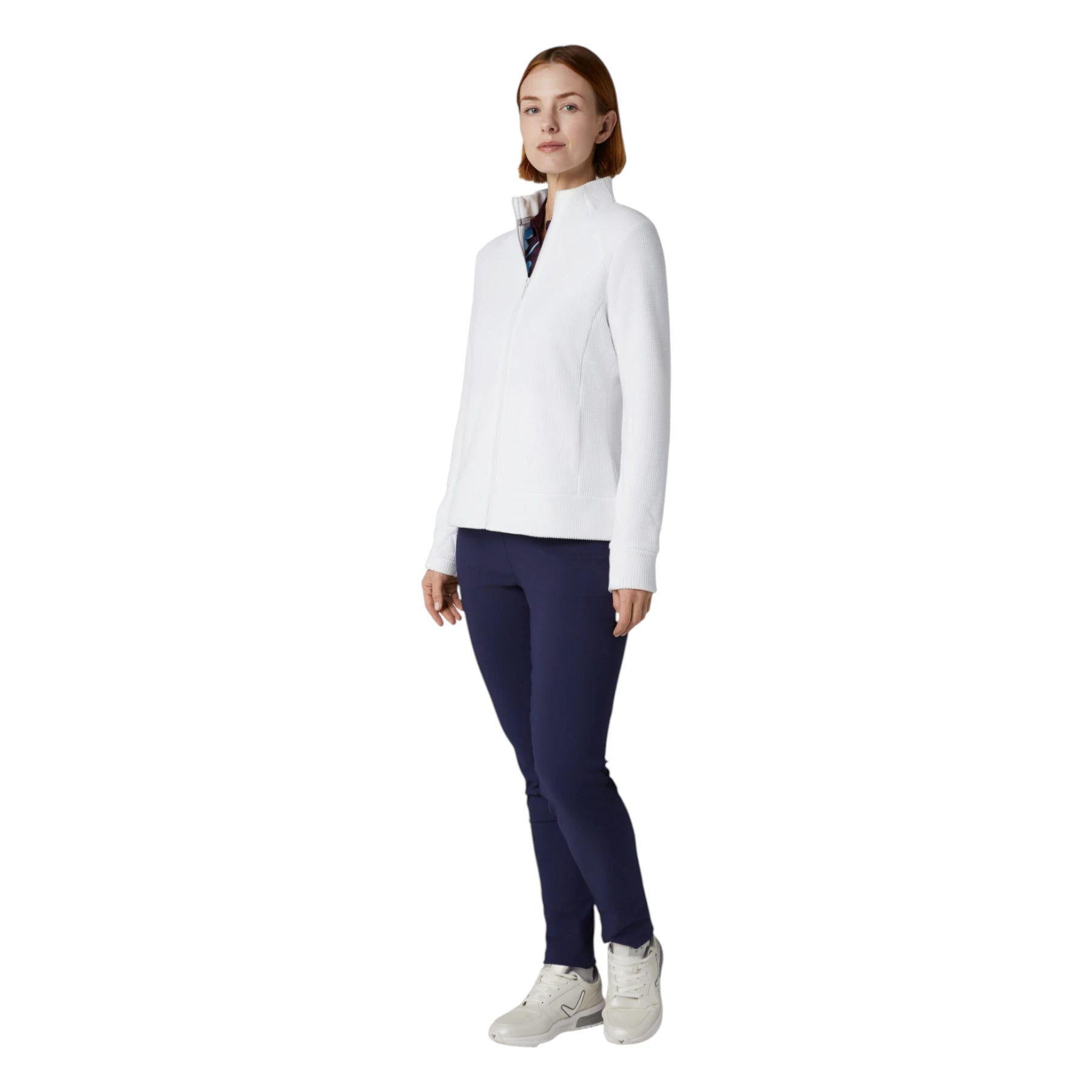 Callaway Ladies Textured Fleece Golf Mid Layer CGKFF079