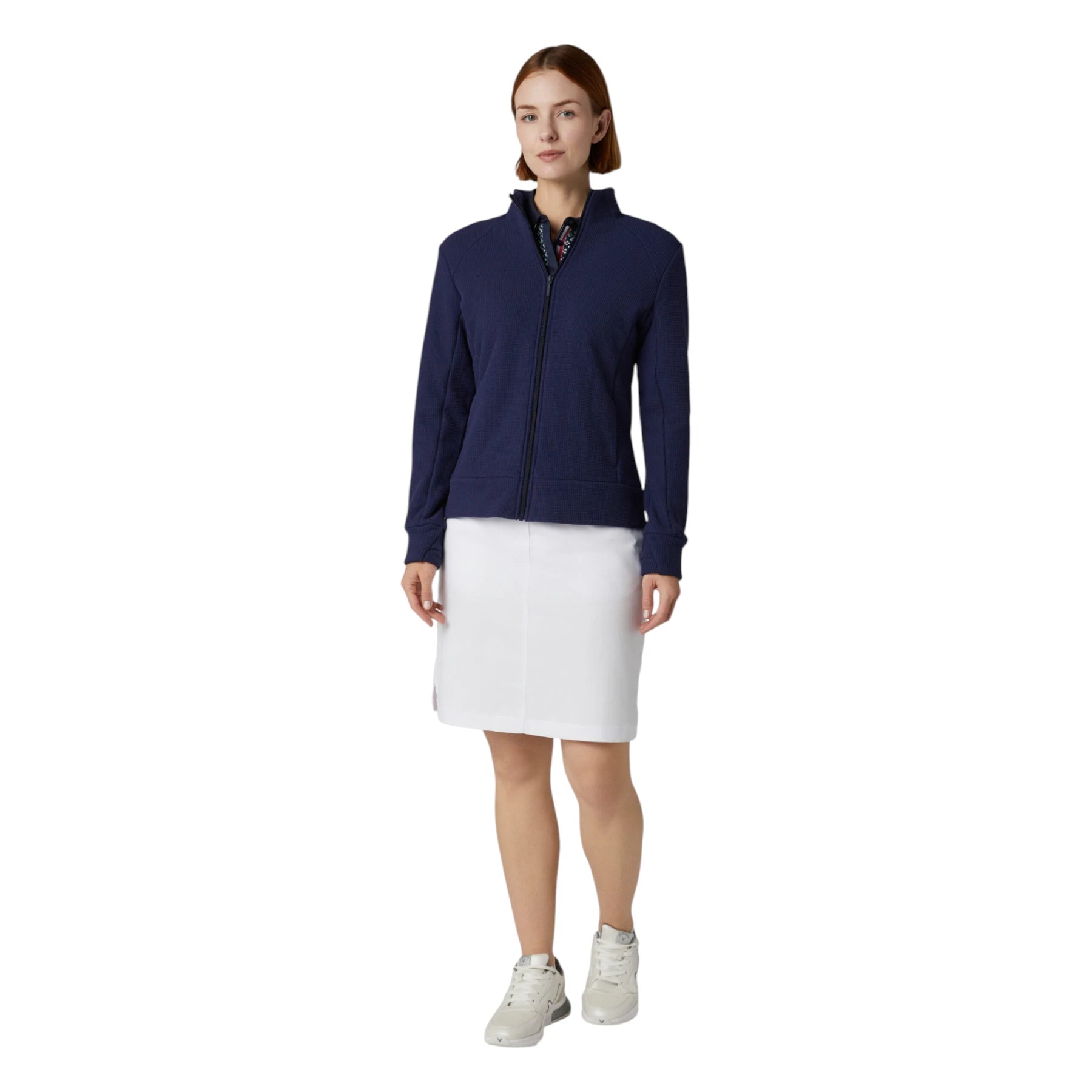 Callaway Ladies Textured Fleece Golf Mid Layer CGKFF079