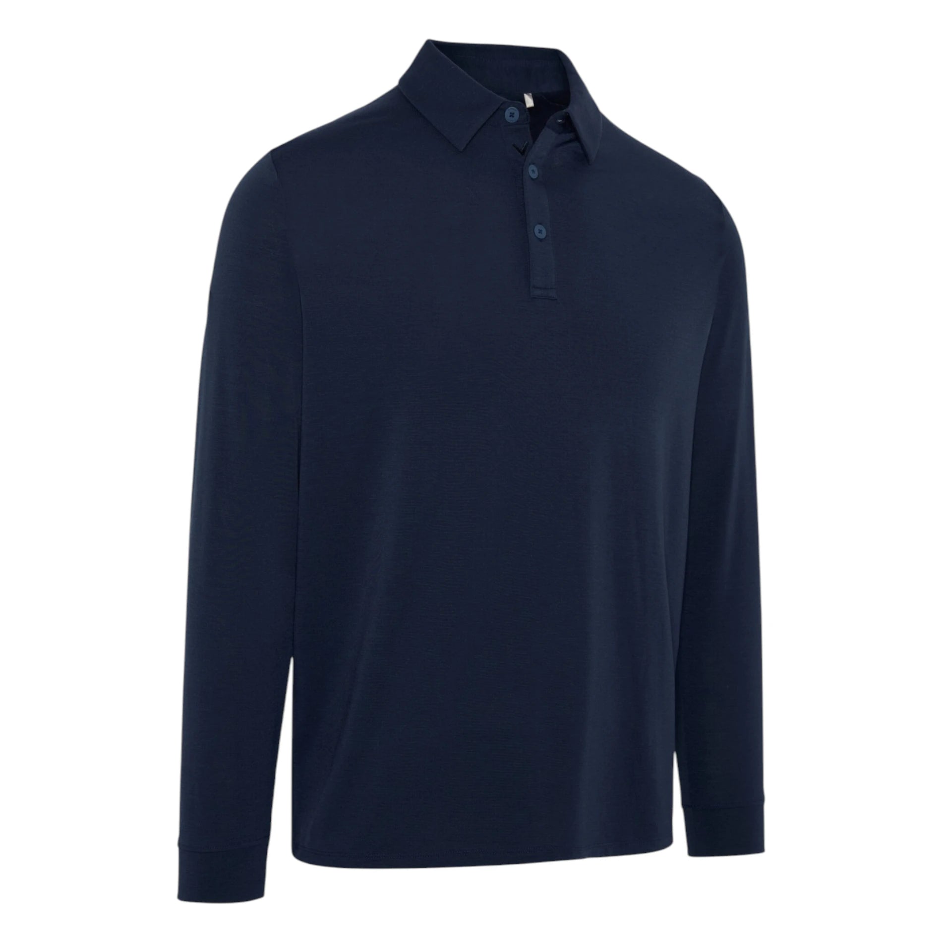 Callaway Soft Touch Long Sleeve Knit Golf Polo Shirt CGKFF0C2