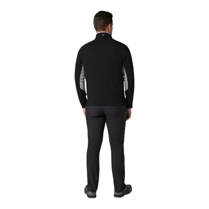 Callaway Blocked LS 1/4 Zip Golf Pullover CGKFF0F8