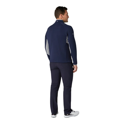 Callaway Blocked LS 1/4 Zip Golf Pullover CGKFF0F8