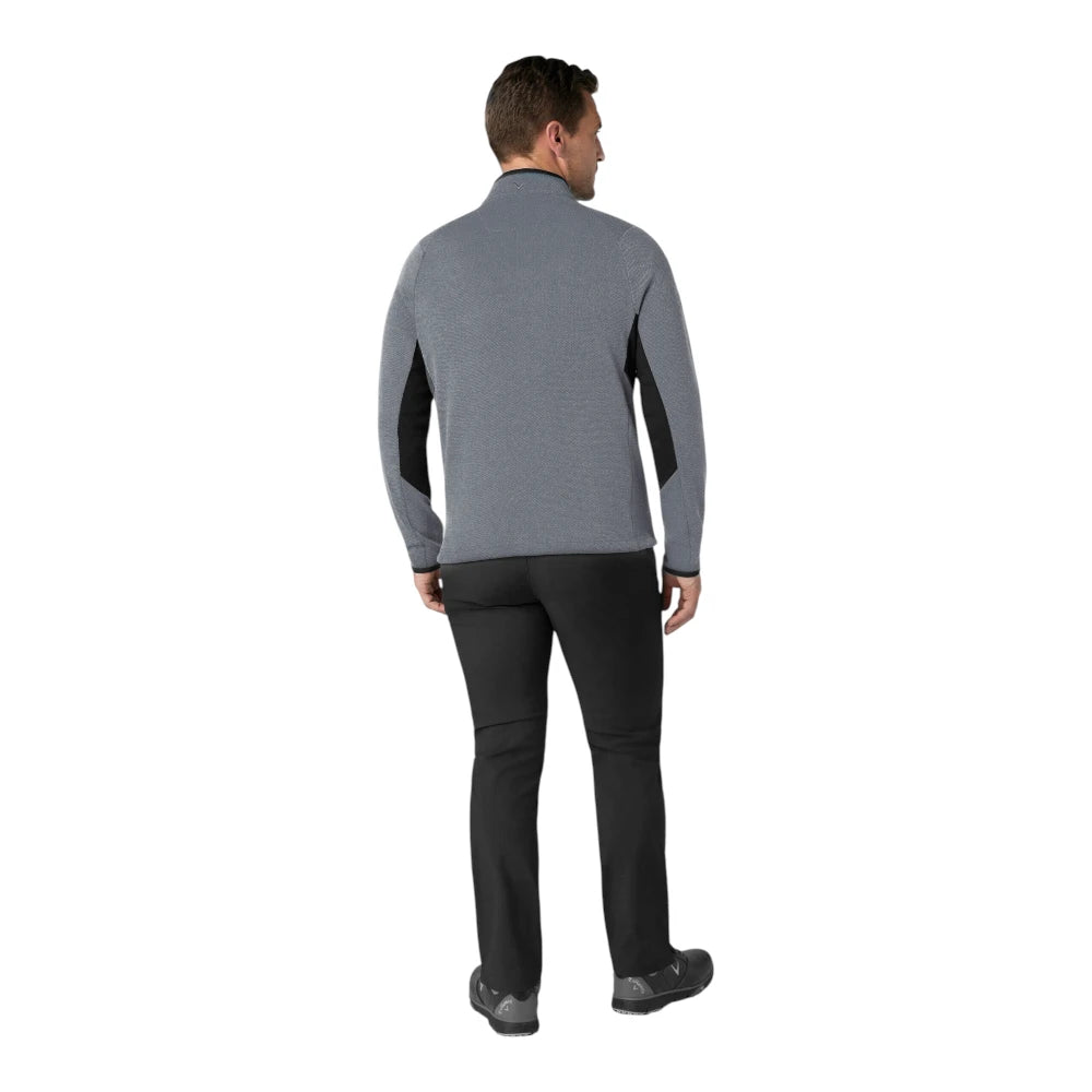 Callaway Blocked LS 1/4 Zip Golf Pullover CGKFF0F8