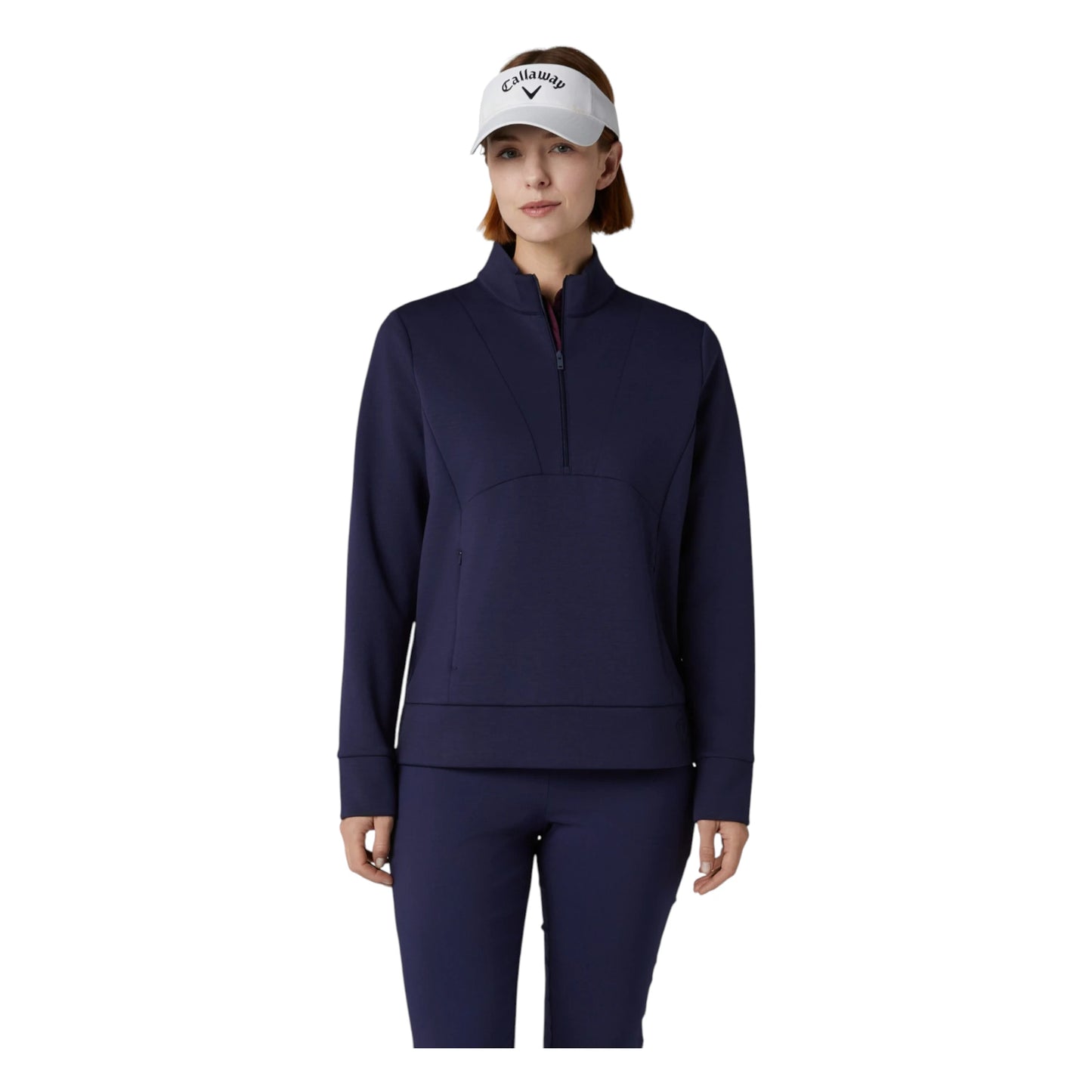 Ladies Callaway 1/2 Zip Soft Touch Golf Mid Layer CGKFF0H3