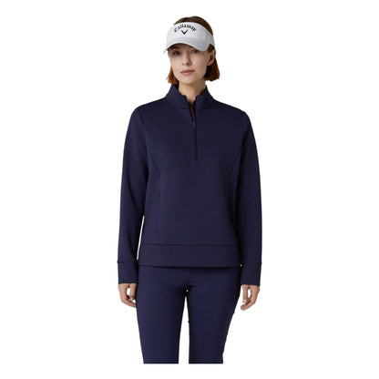Ladies Callaway 1/2 Zip Soft Touch Golf Mid Layer CGKFF0H3