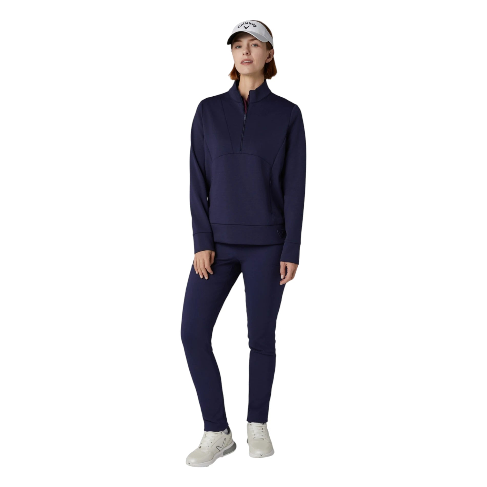 Ladies Callaway 1/2 Zip Soft Touch Golf Mid Layer CGKFF0H3