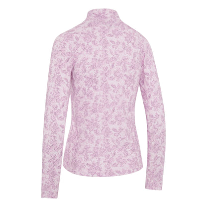 Ladies Callaway Digitised Floral Golf Mid Layer CGKFG090
