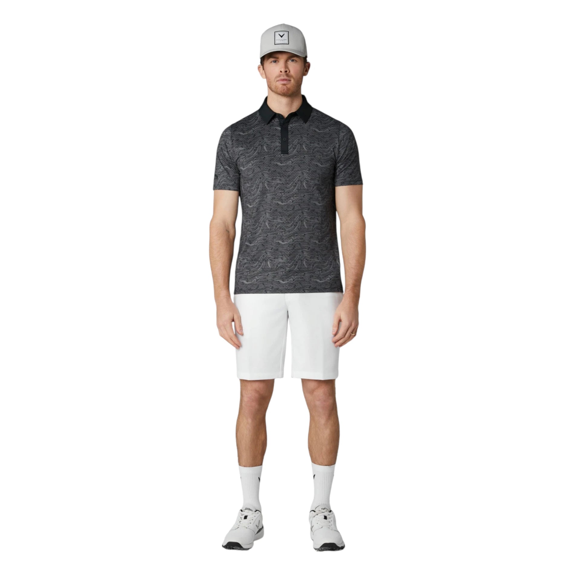 Callaway Hex Marble Golf Polo Shirt CGKSG067