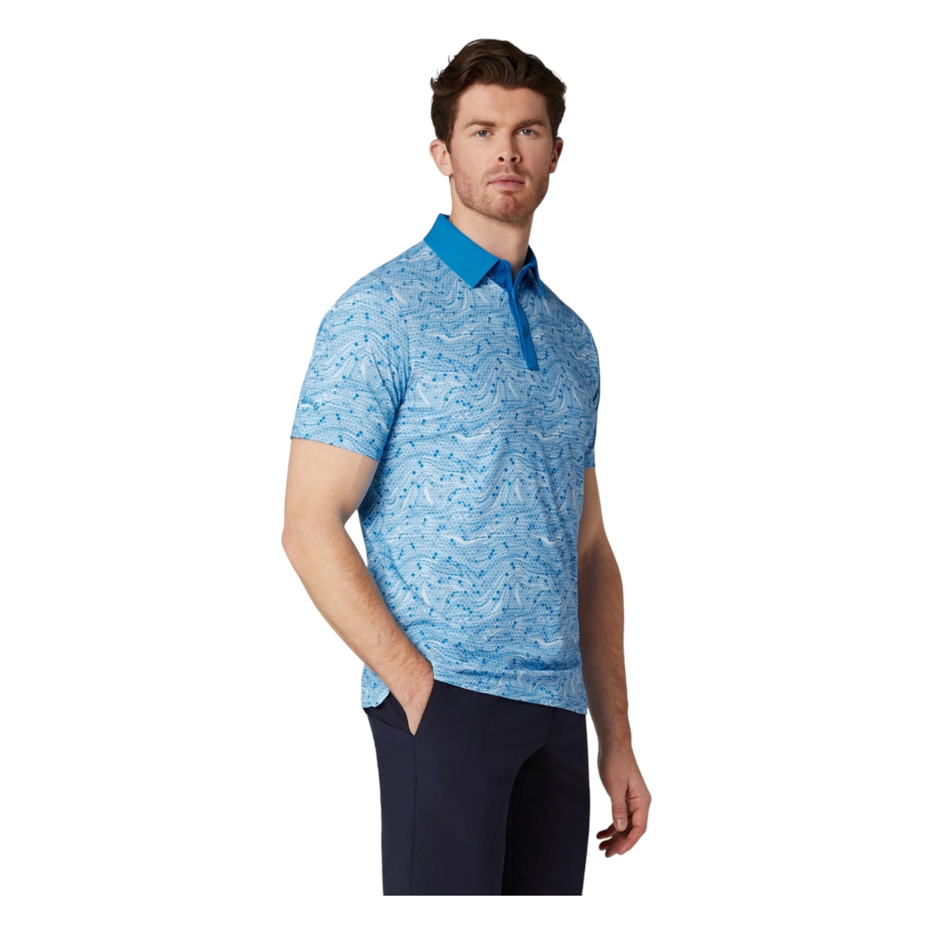Callaway Hex Marble Golf Polo Shirt CGKSG067
