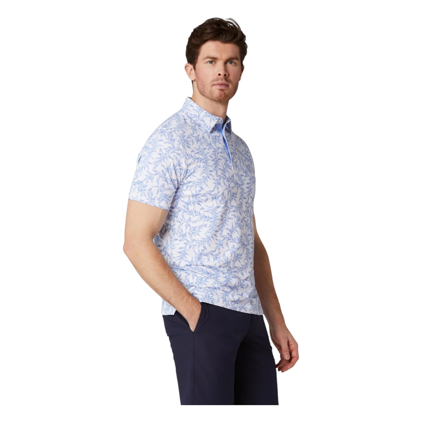 Callaway Chev Botonical Golf Polo Shirt CGKSG070