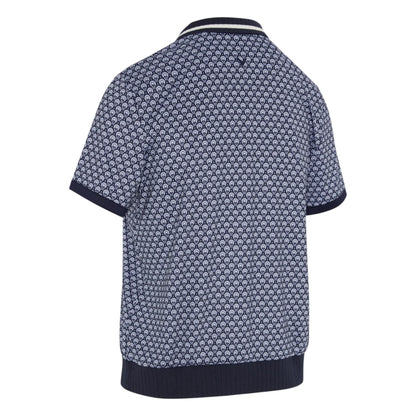 Callaway Ladies Scarf GEO Short Sleeve Polo Shirt CGKSG076