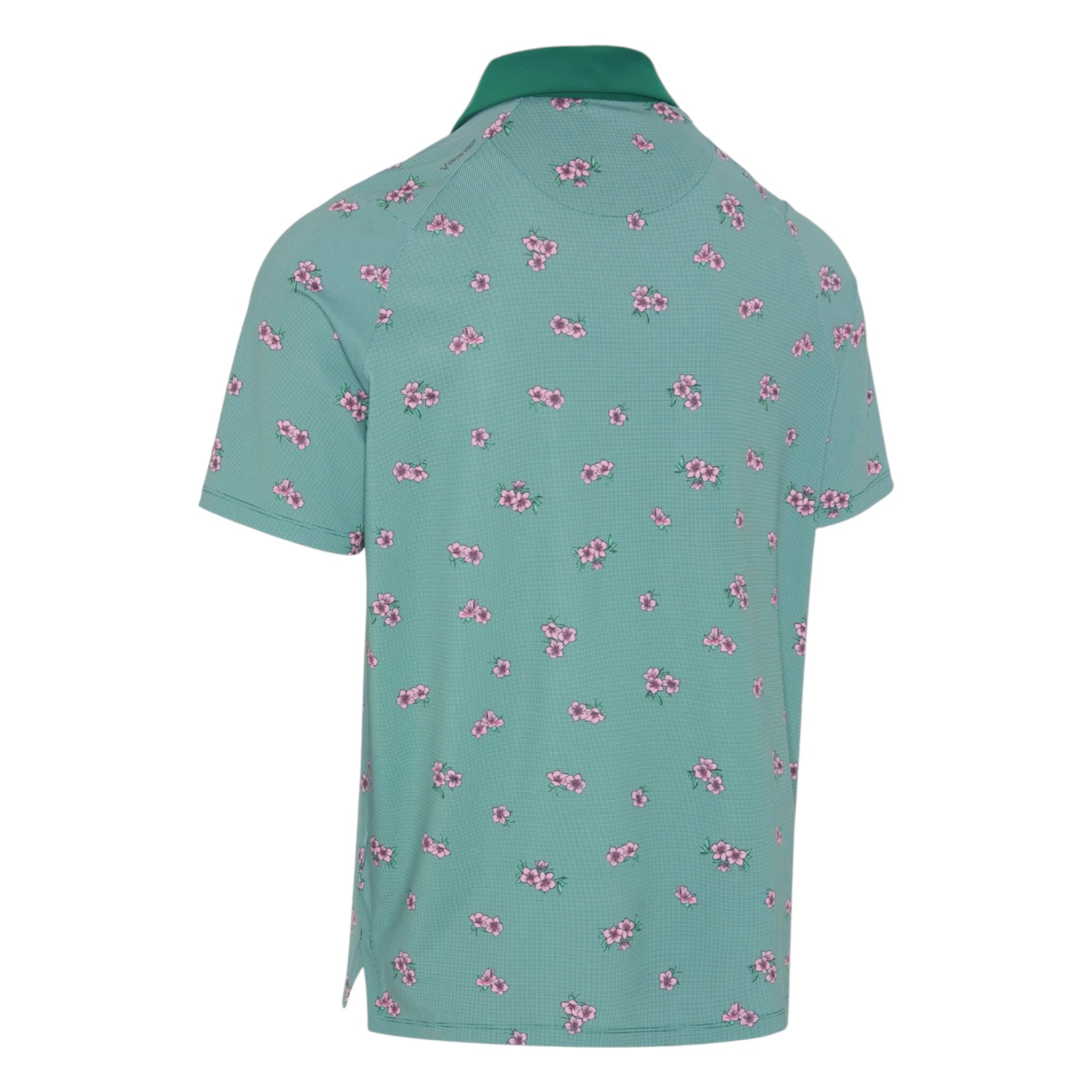Callaway Azalea Gingham Print Golf Polo Shirt CGKSG084
