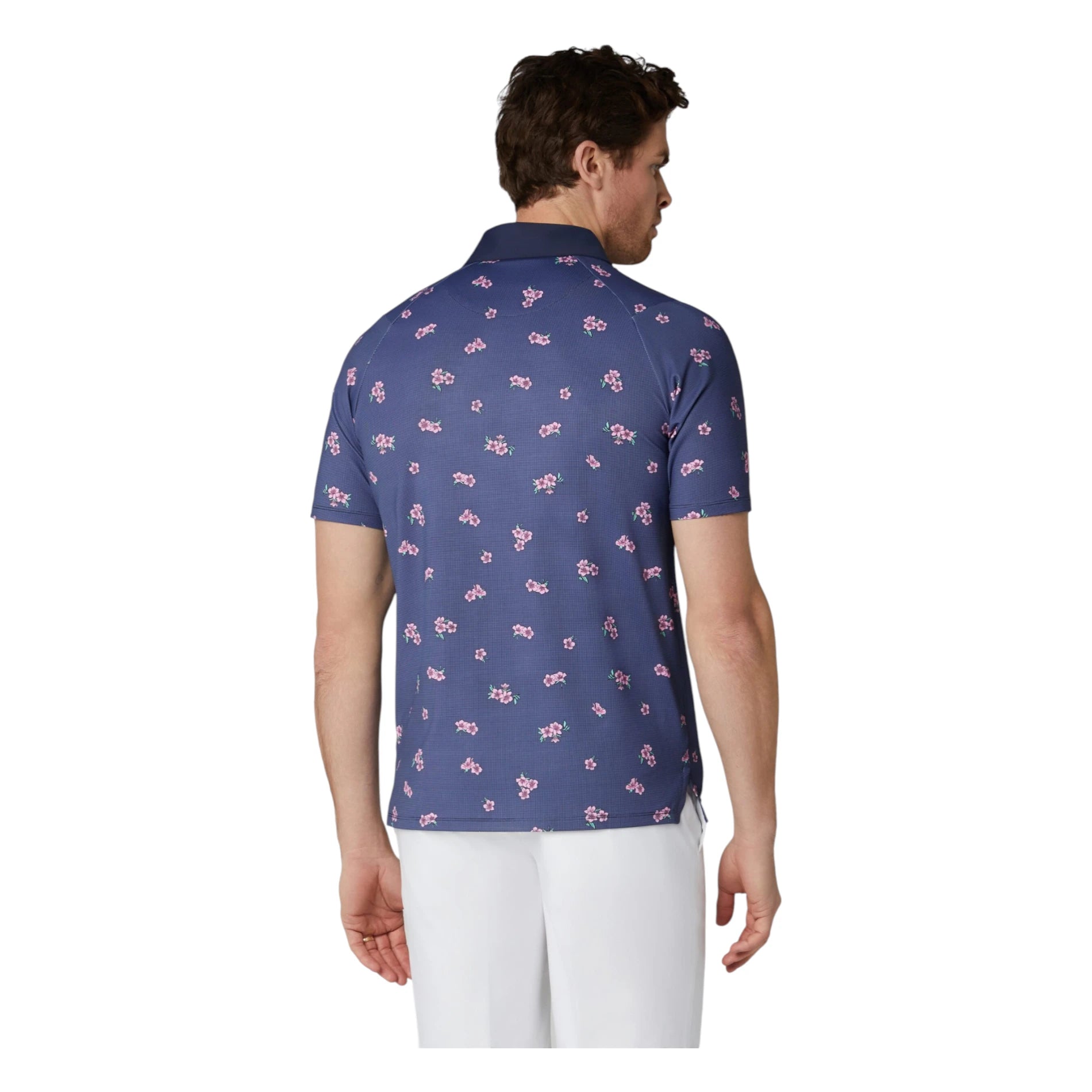 Callaway Azalea Gingham Print Golf Polo Shirt CGKSG084