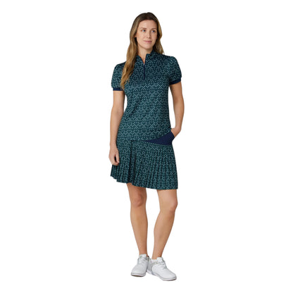 Callaway Ladies Framing GEO Short Sleeve Golf Polo Shirt CGKSG097