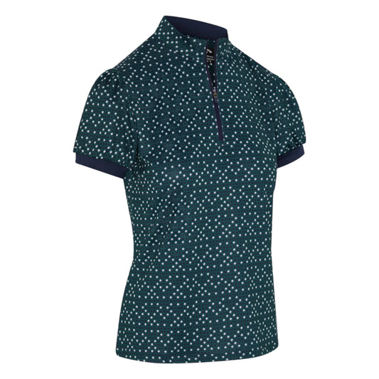 Callaway Ladies Framing GEO Short Sleeve Golf Polo Shirt CGKSG097
