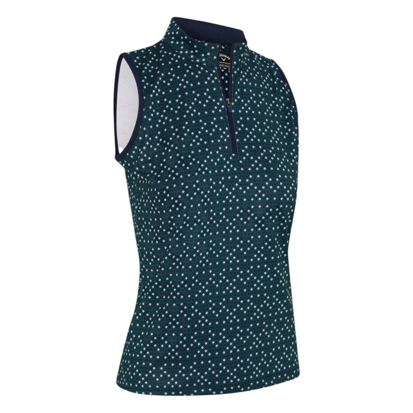 Callaway Ladies Mock Neo Sleeveless Golf Polo Shirt CGKSG099