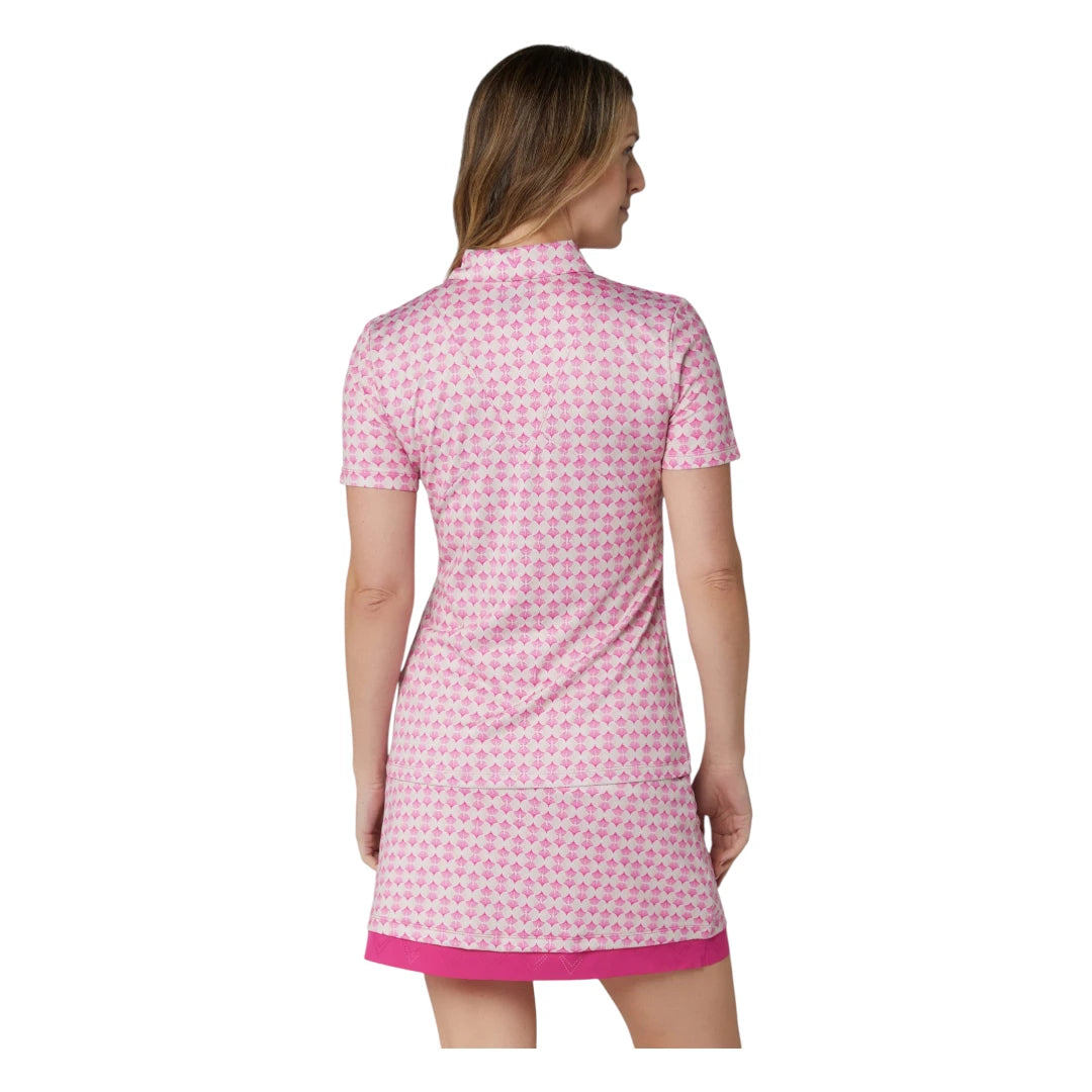Callaway Ladies Deco GEO Short Sleeve Golf Polo CGKSG0A6