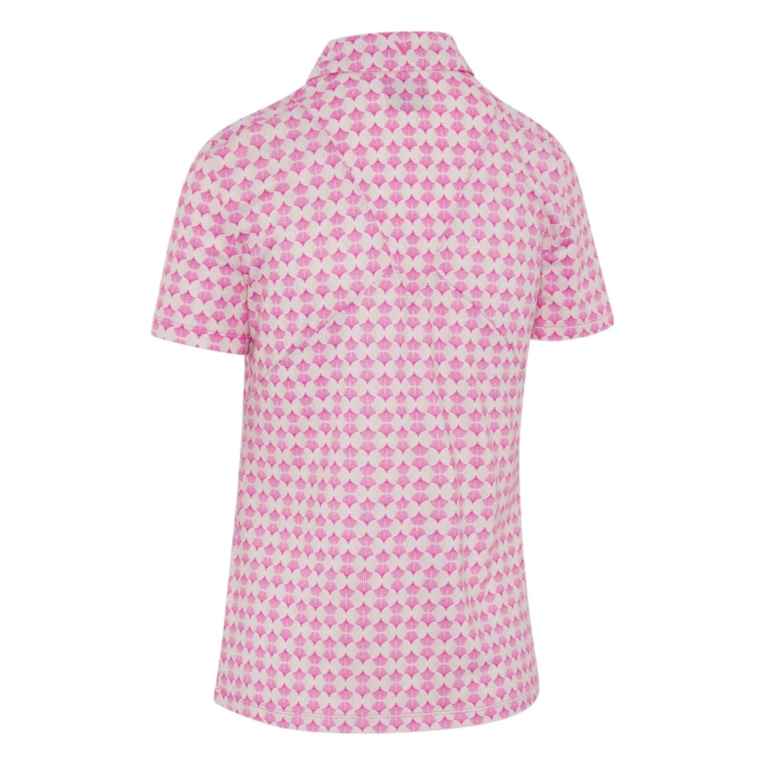 Callaway Ladies Deco GEO Short Sleeve Golf Polo CGKSG0A6