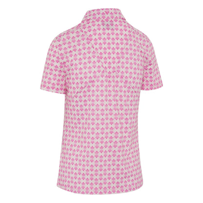 Callaway Ladies Deco GEO Short Sleeve Golf Polo CGKSG0A6