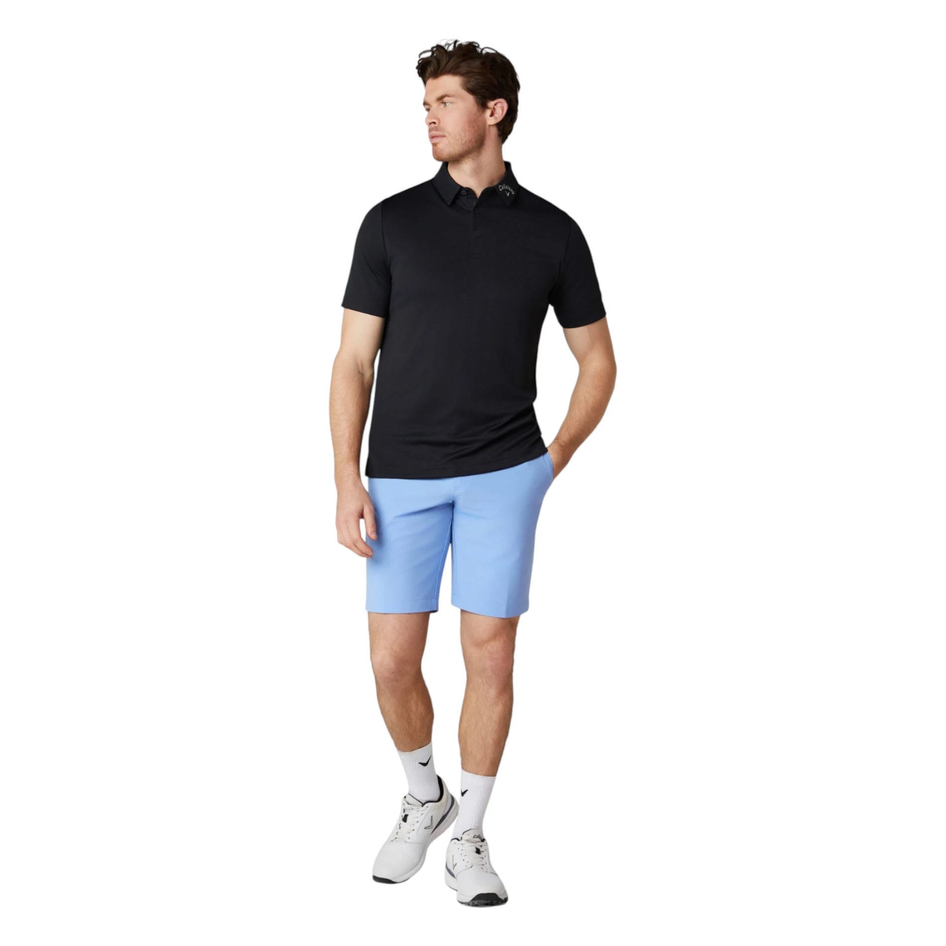 Callaway Odyssey Ventilated Jacquard Golf Polo Shirt CGKSG0C6