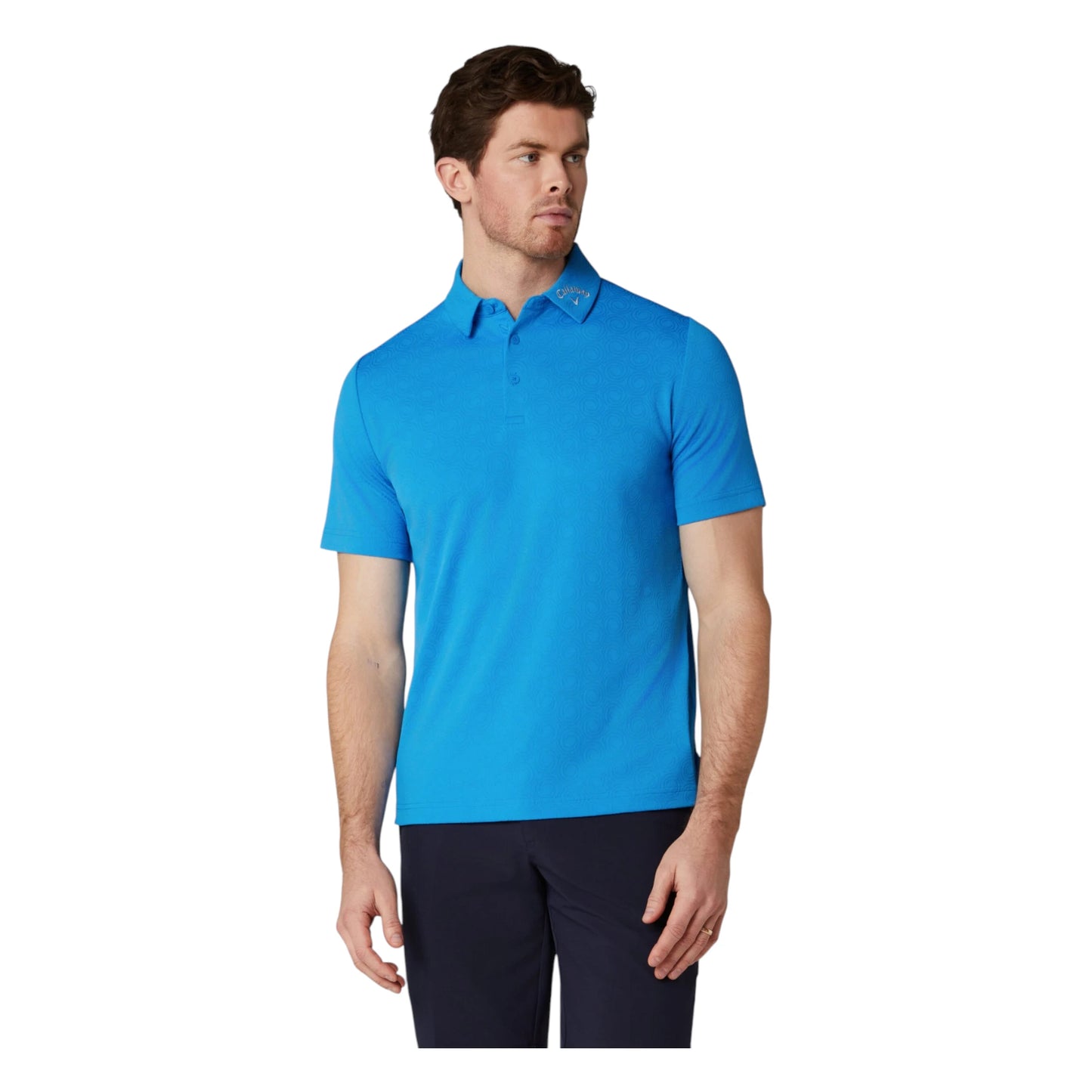 Callaway Odyssey Ventilated Jacquard Golf Polo Shirt CGKSG0C6