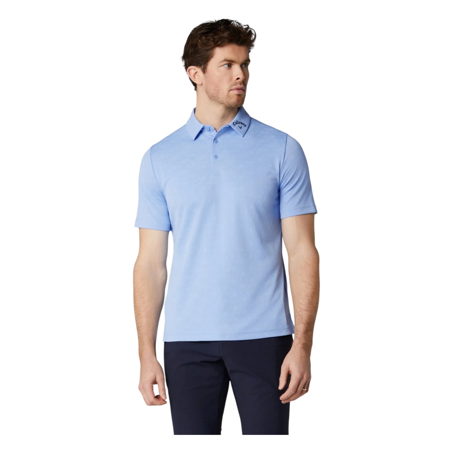 Callaway Odyssey Ventilated Jacquard Golf Polo Shirt CGKSG0C6