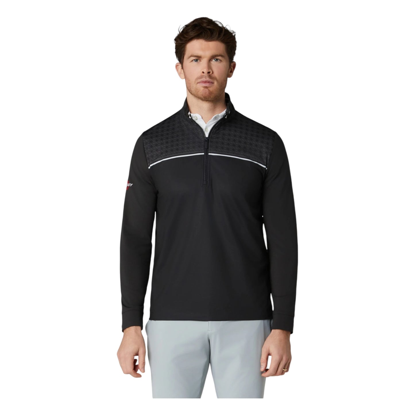 Callaway Odyssey Printed Block Golf Pullover CGKSG0C7