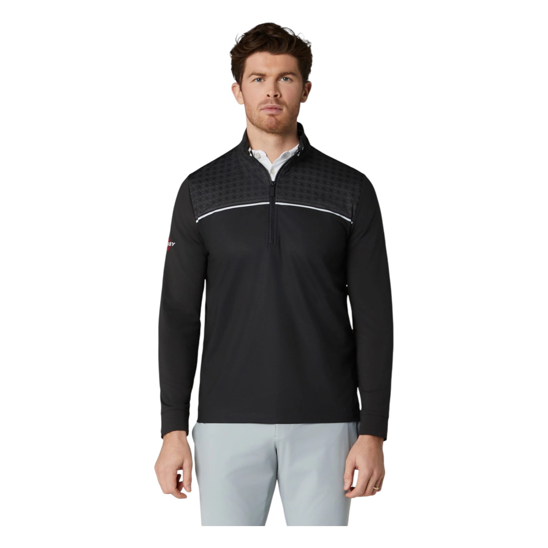 Callaway Odyssey Printed Block Golf Pullover CGKSG0C7