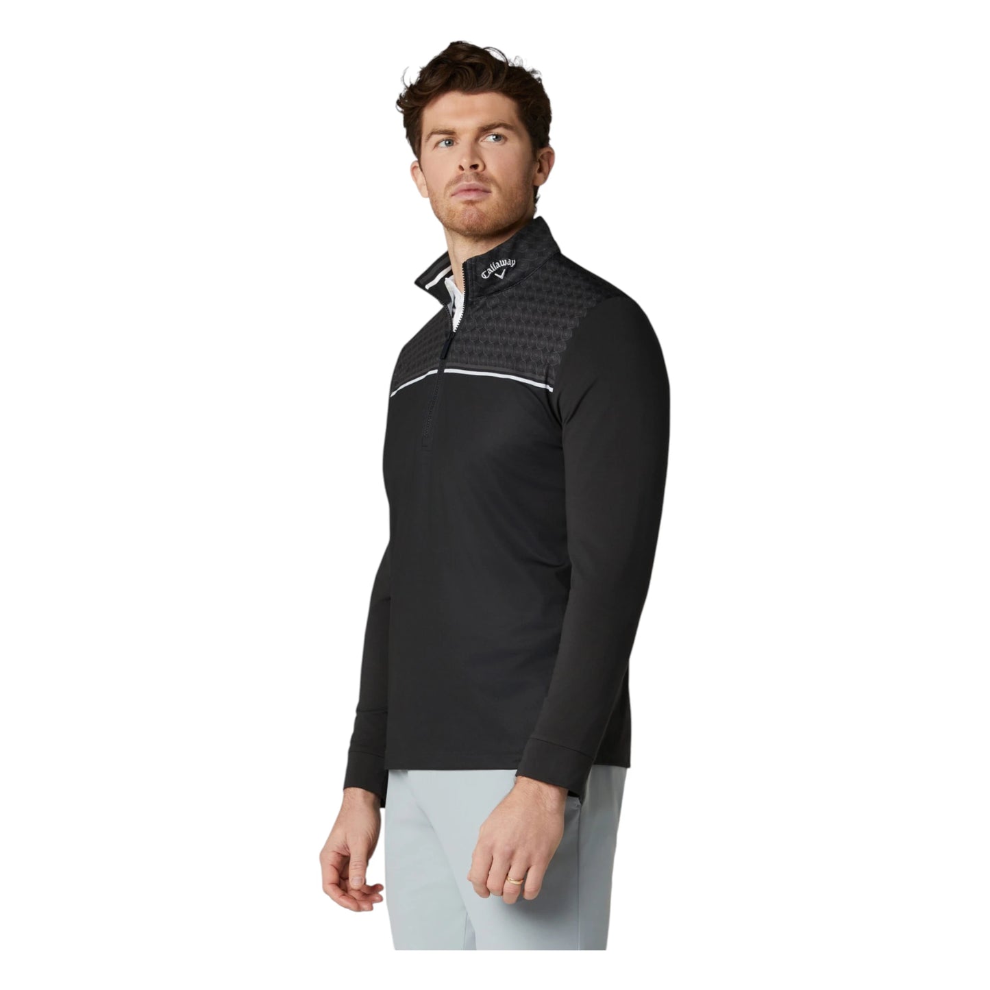 Callaway Odyssey Printed Block Golf Pullover CGKSG0C7