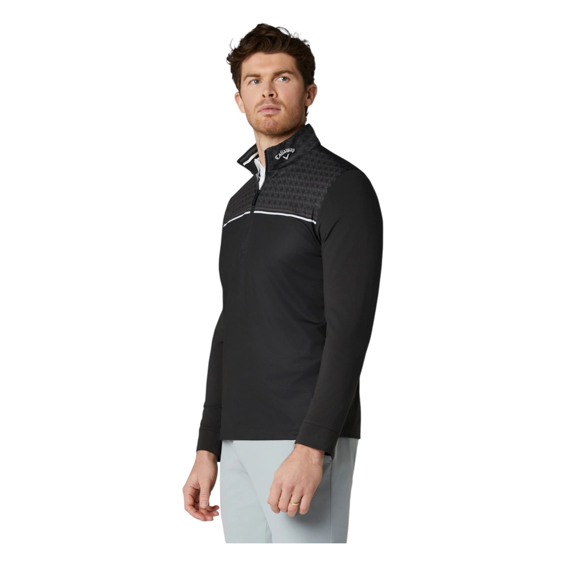 Callaway Odyssey Printed Block Golf Pullover CGKSG0C7