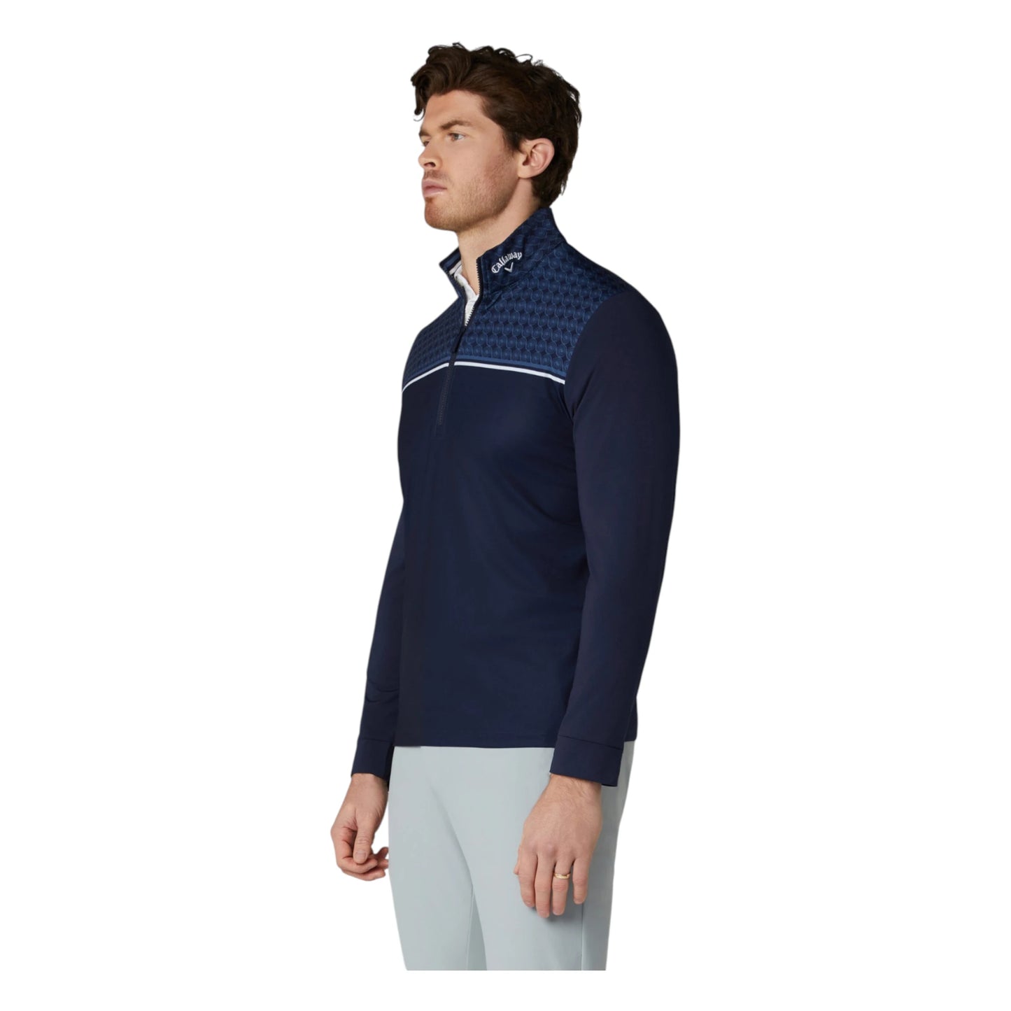 Callaway Odyssey Printed Block Golf Pullover CGKSG0C7