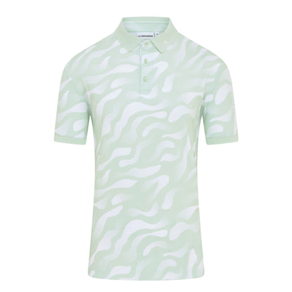 J.Lindeberg Tour Tech Print Golf Polo Shirt GMJT14652