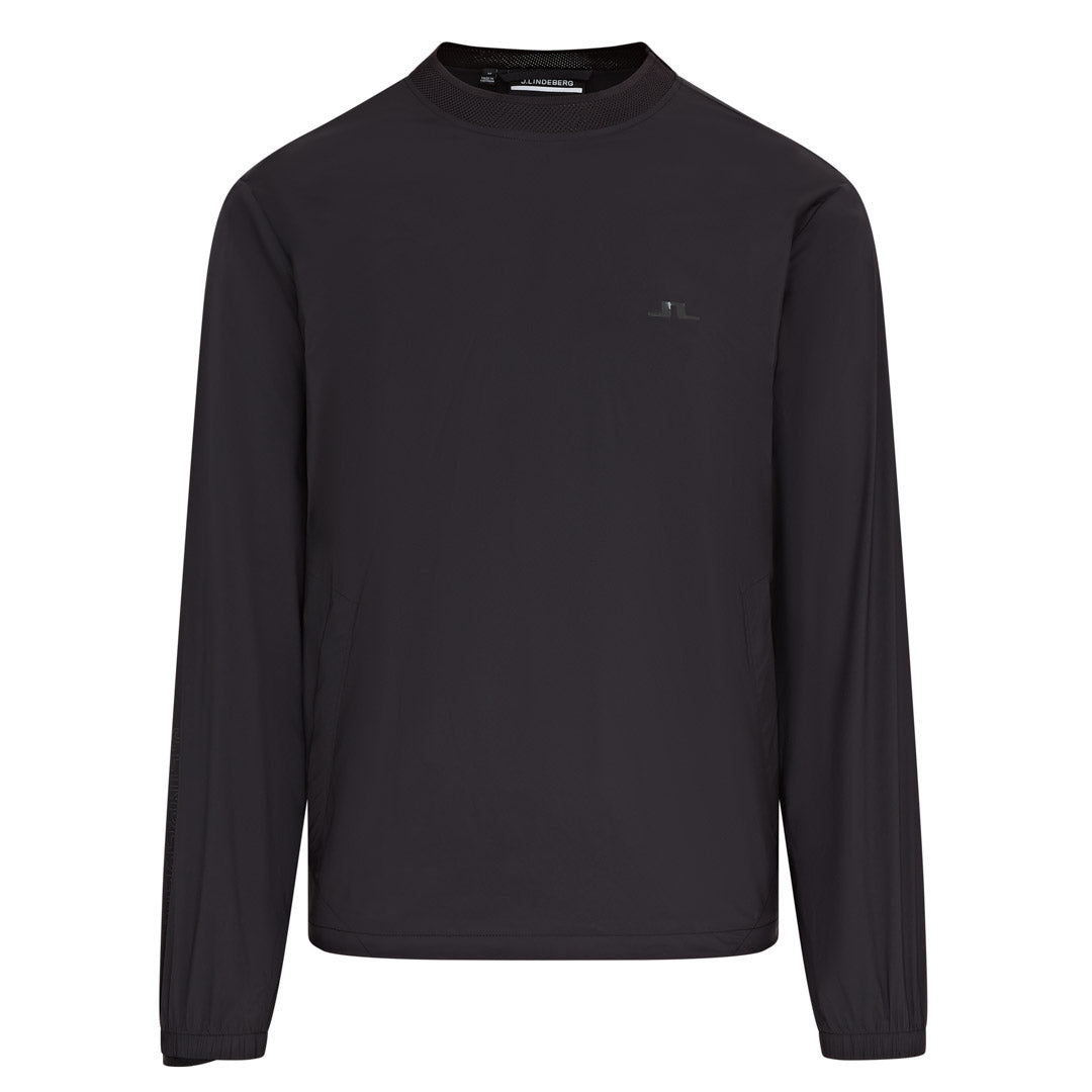 J Lindberg Pro Crew Neck Golf Windbreaker GMOW11984