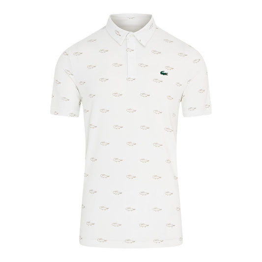 Lacoste All Over Printed Golf Polo Shirt DH5175