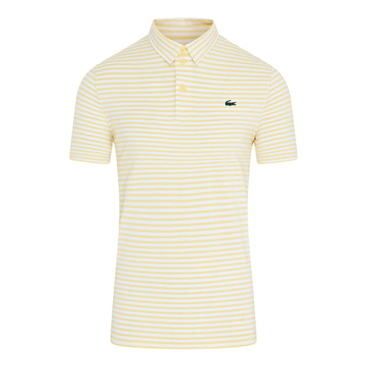 Lacoste All Over Stripe Golf Polo Shirt DH7418
