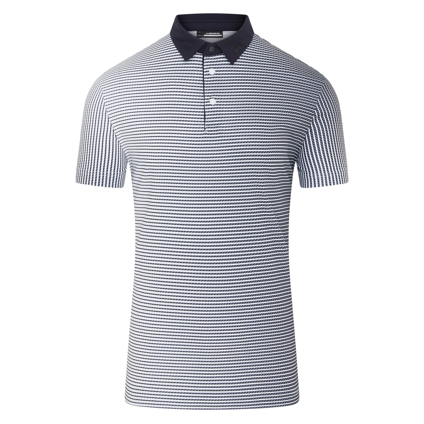 J.Lindeberg Marvin Stripe Golf Polo Shirt GMJT13339