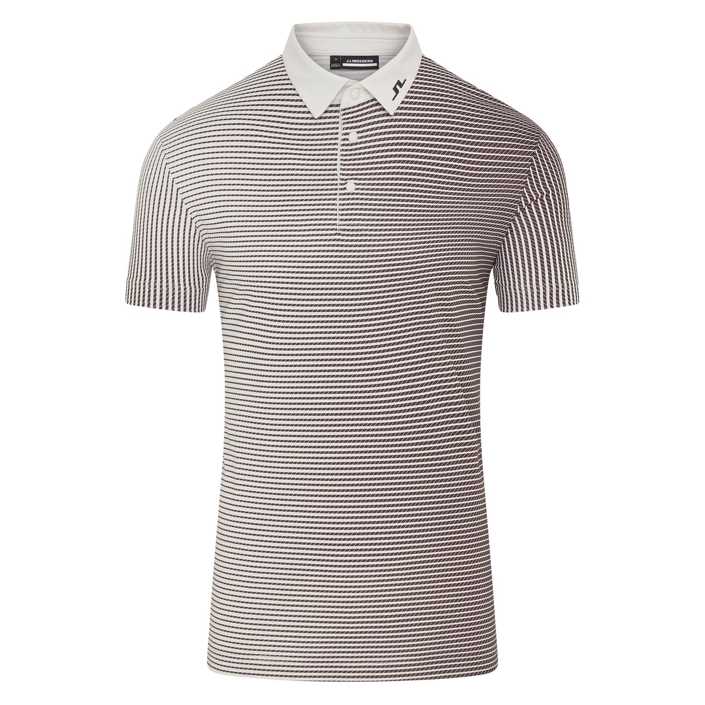 J.Lindeberg Marvin Stripe Golf Polo Shirt GMJT13339